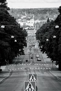 Nybrogatan i Härnösand