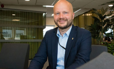 Johan Modin är ny regionchef.