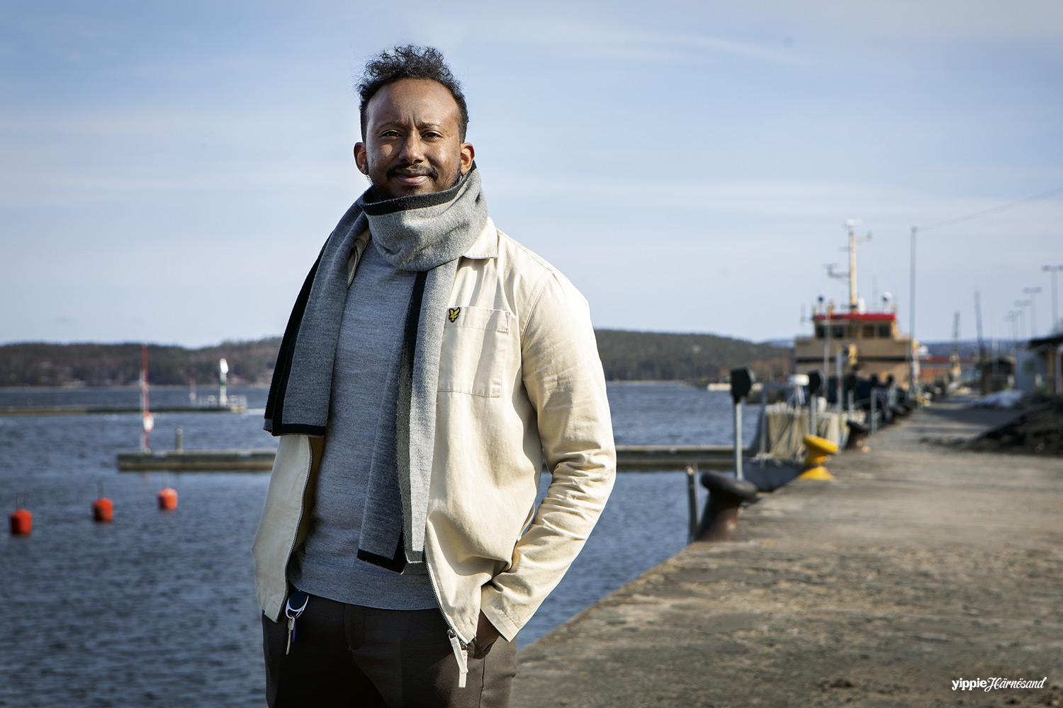 Muhyidin Ali Mohammed tycker att den bästa promenaden tas vid Godstjärn på sommaren.