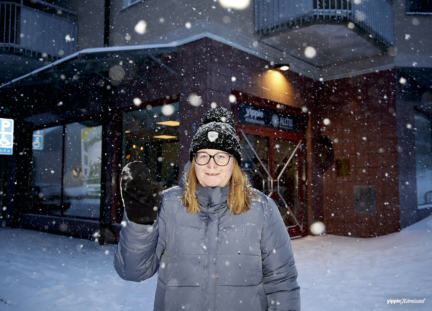 Stina Thelberg pluggar kommunikation och PR vid Mittuniversitetet och gör sin praktik på Yippie.