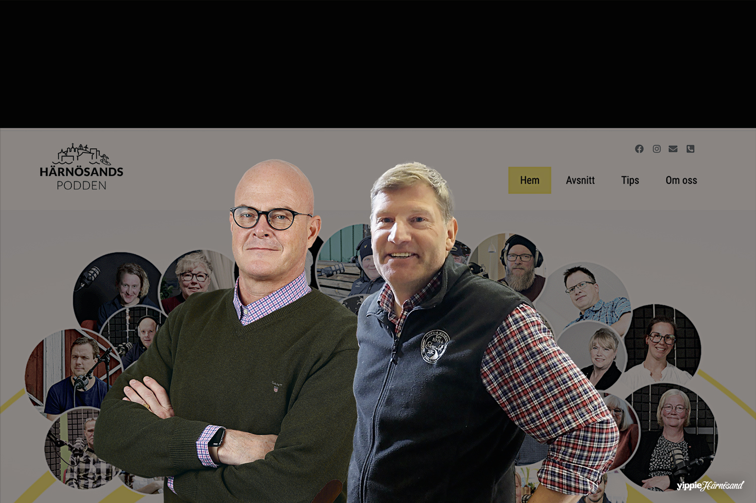 Anders Wahlqvist och Tomas Edmo.