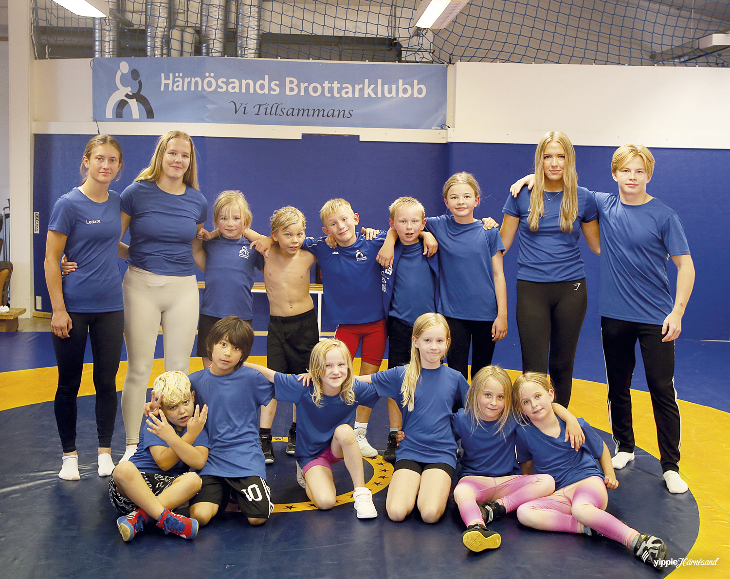 Elsa, Maya, Elin, Sam, Harry, Casper, Kajsa, Alma, Ossian, Daniel, Benjamin, Malva, Maja-Mira, Lilja och Else.