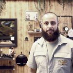 Mohammed tillsammans med det vinnande skägget!