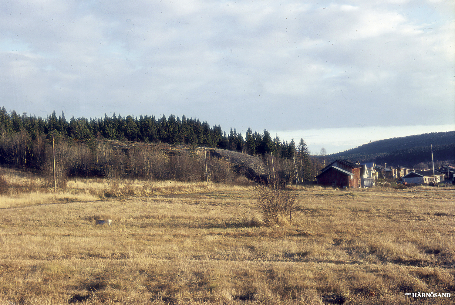 Södra Brännan 1971. Nästan exakt samma plats en septemberdag 15 år senare.
