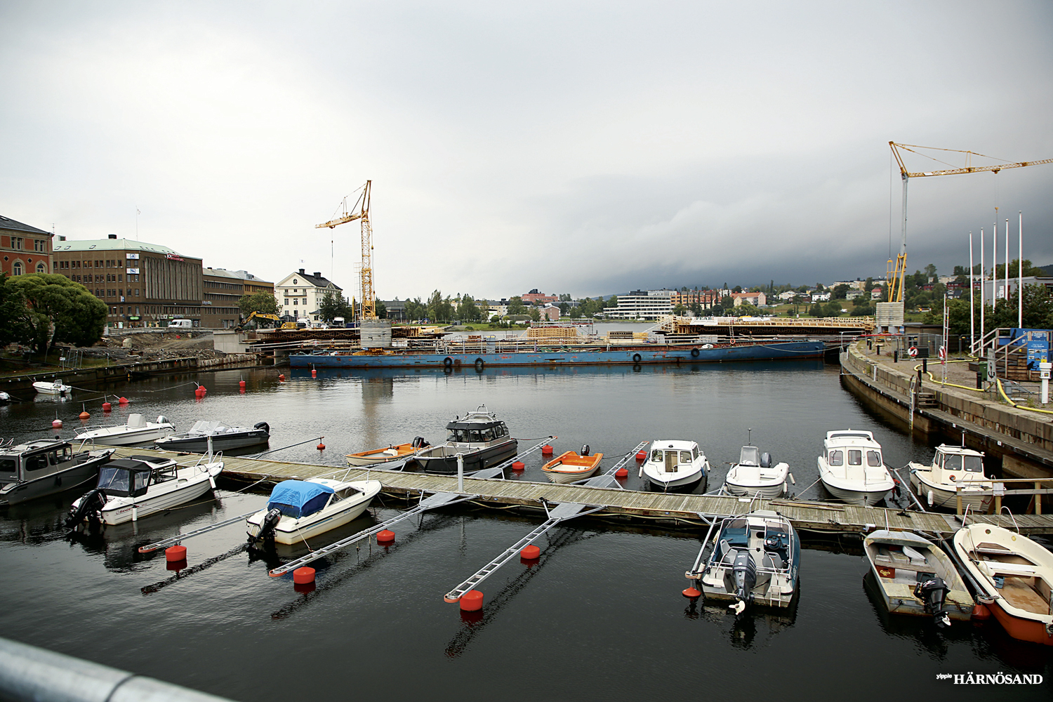 Nya Nybron börjar skönjas.