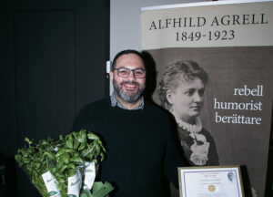 Första Pling Pling-priset gick till Nawras Alashour grundare och utvecklingsledare i företaget BlåGrön Odling.