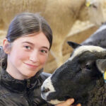 Lisa Richter satsar på får! FOTO: Sofie Viklund