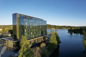 200-miljonersbygget Hernö Gin Hotell.