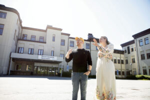 Allt sämre vård, skola och omsorg får Norrlandspartiet på fötter. Robert Thunfors och Elina Arab vill öppna närsjukhus.