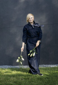Olena pluggar till florist i Nordvik.
