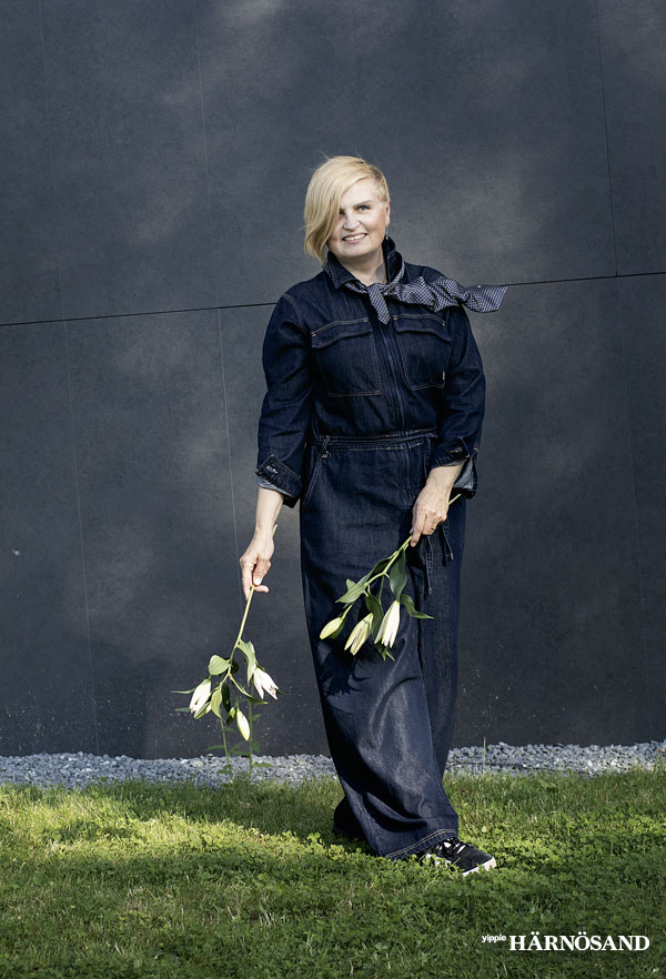 Olena pluggar till florist i Nordvik.