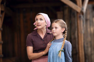 Mor och dotter Parkman spelade just mor och dotter i Bygdespelet. Foto: Elin Nerpin