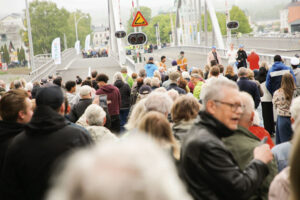 Invigningen av nya Nybron blev en folkfest