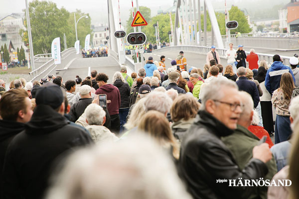 Invigningen av nya Nybron blev en folkfest