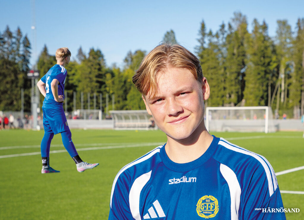 Rasmus spelade tidigare i Härnösand men spelar numera i GIF Sundsvall.