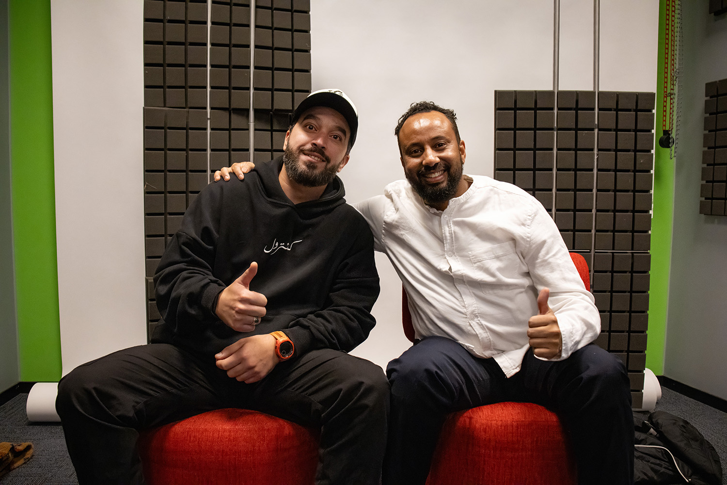 Mirakeltränarna Mohammed Badr och Ali Ali Mohammed gästar Härnösandspodden.