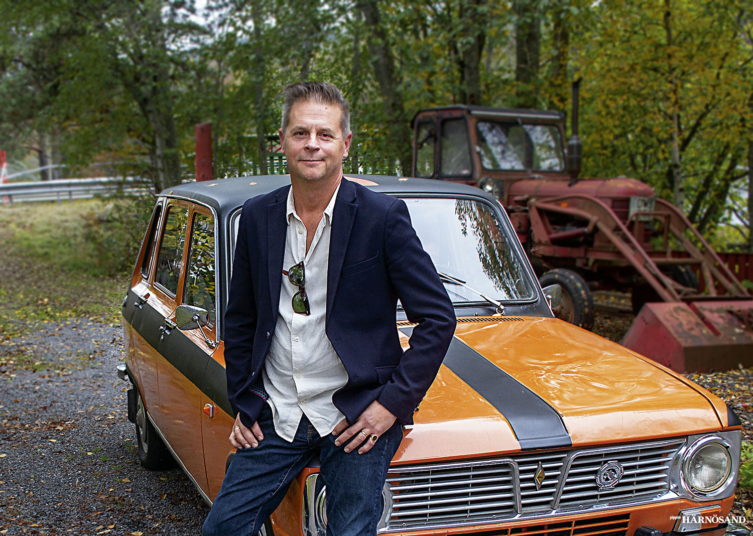 Jörgen Eriksson med sin Renault 6 -71